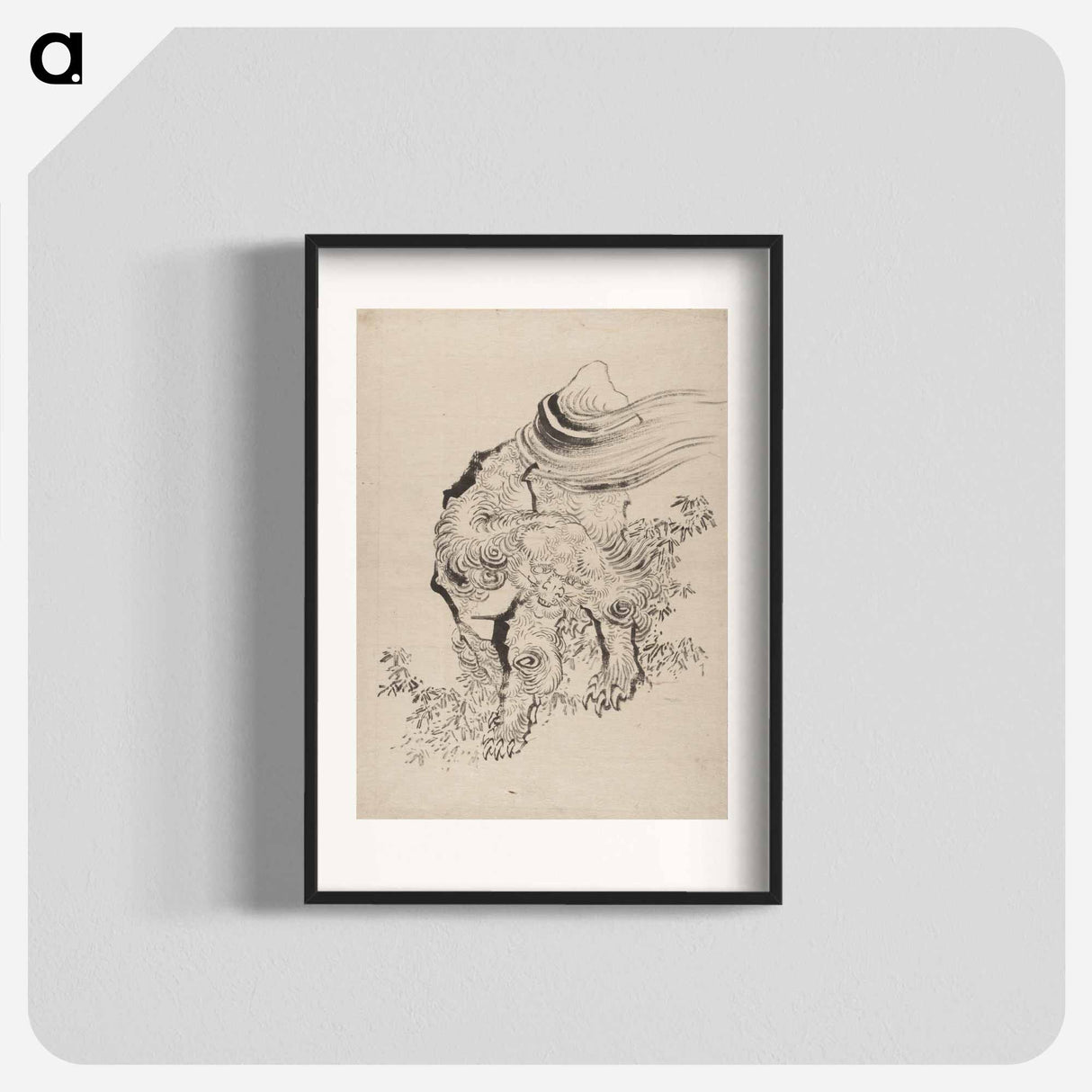 アートポスター-Original public domain image from the MET museum. - 葛飾 北斎 Poster.