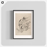 アートポスター-Original public domain image from the MET museum. - 葛飾 北斎 Poster.
