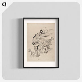 アートポスター-Original public domain image from the MET museum. - 葛飾 北斎 Poster.