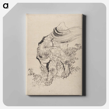 アートパネル-Original public domain image from the MET museum. - 葛飾 北斎 Canvas.
