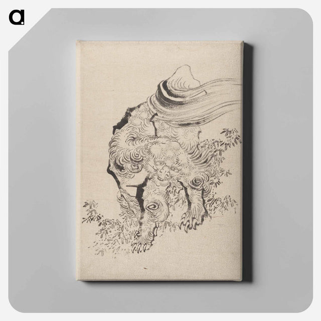 アートパネル-Original public domain image from the MET museum. - 葛飾 北斎 Canvas.