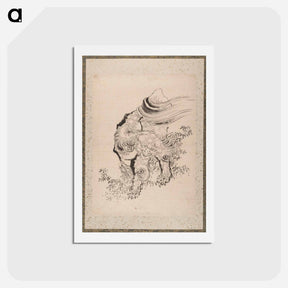 アートポストカード-Original public domain image from the MET museum. - 葛飾 北斎 Postcard.