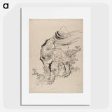 アートポスター-Original public domain image from the MET museum. - 葛飾 北斎 Poster.