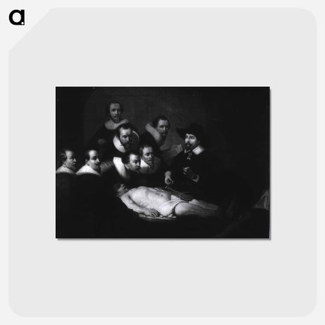 アートポストカード-Anatomy of Doctor Tulp
 - 国立医学図書館 Postcard.