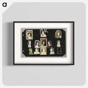 アートポスター-Hand Colored Portraits
 - セントルイス美術館 Poster.