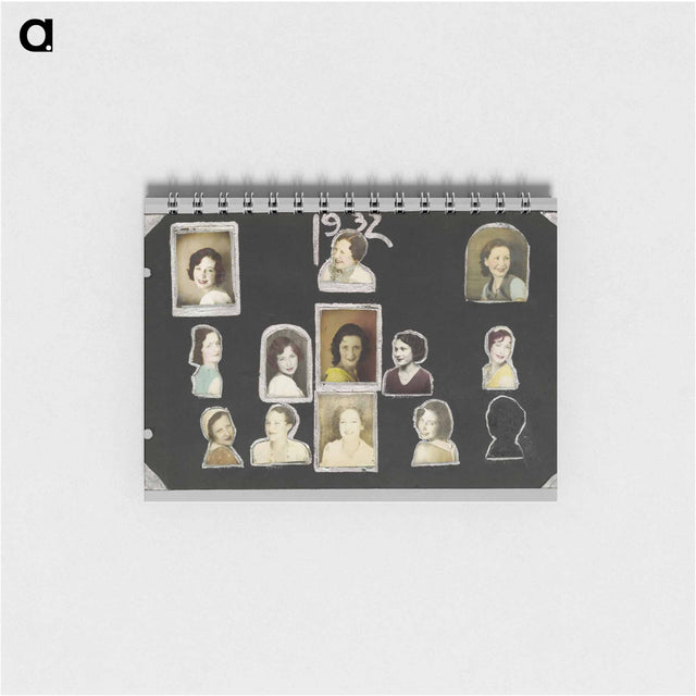 アートメモ帳-Hand Colored Portraits
 - セントルイス美術館 Memo.