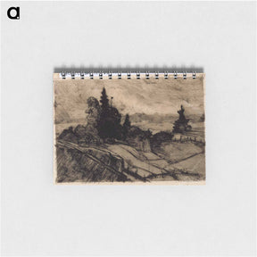アートメモ帳-Summer landscape from uusimaa province - アルバート エーデルフェルト Memo.