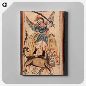 アートパネル-Archangel Saint Michael
 - バーンズ・コレクション Canvas.