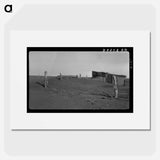 Mills, New Mexico - Dorothea Lange Poster.