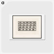 アートポストカード-Turning Racoon
 - エドワード マイブリッジ Postcard.