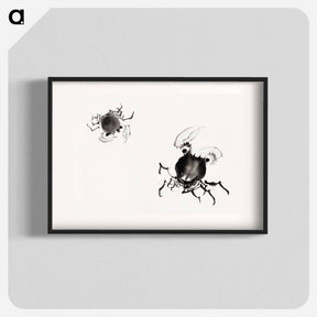 アートポスター-Japanese crabs - 葛飾 北斎 Poster.