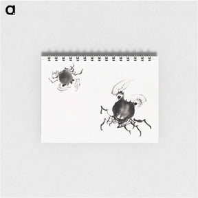 アートメモ帳-Japanese crabs - 葛飾 北斎 Memo.