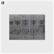 アートポストカード-Evolution of the Head and Skull
 - 国立医学図書館 Postcard.