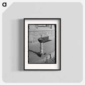 アートポスター-Drinking Fountain, Plentywood, Montana
 - ラッセル リー Poster.
