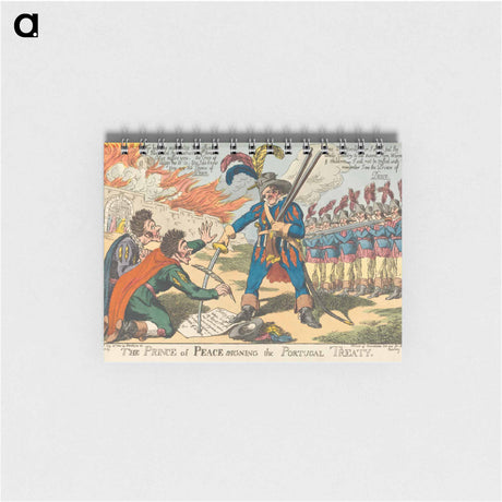 アートメモ帳-The Prince of Peace Signing the Portugal Treaty
 - イェール大学アートギャラリー Memo.