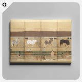 アートパネル-Horse Stable
 - クリーブランド美術館 Canvas.