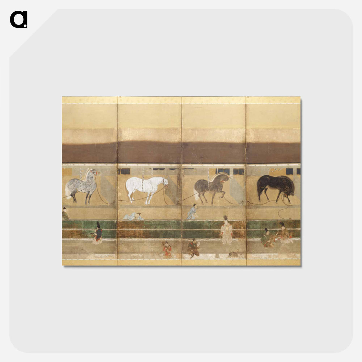 アートポストカード-Horse Stable
 - クリーブランド美術館 Postcard.