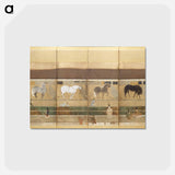 アートポストカード-Horse Stable
 - クリーブランド美術館 Postcard.