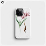 Autumn crocus illustration - Pierre Joseph Redouté Phone Case.