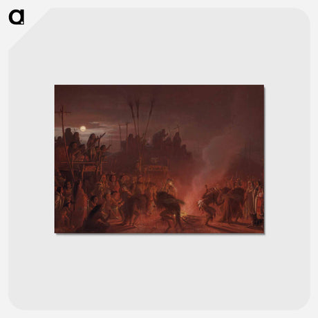 アートポストカード-The Buffalo Dance
 - セントルイス美術館 Postcard.