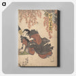 アートパネル-Album of Forty-eight Actor Prints
 - 歌川 国貞 Canvas.