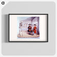 アートポスター-Death Appearing to Quakers in Church
 - 国立医学図書館 Poster.