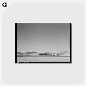 アートポストカード-Farmstead and Wheatland
 - ラッセル リー Postcard.