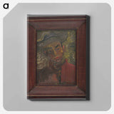Portrait of a man-self-portrait - アーノルド ピーター ワイズ クビンチャン Canvas.
