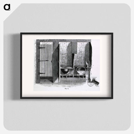 アートポスター-Public Toilets
 - 国立医学図書館 Poster.