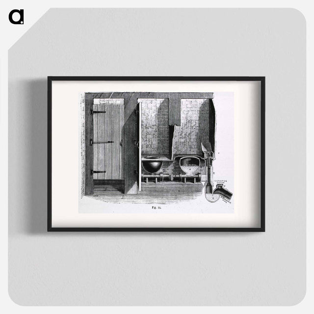 アートポスター-Public Toilets
 - 国立医学図書館 Poster.