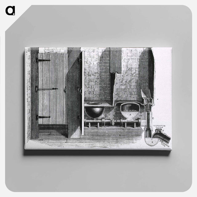 アートパネル-Public Toilets
 - 国立医学図書館 Canvas.