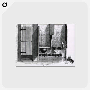 アートポストカード-Public Toilets
 - 国立医学図書館 Postcard.