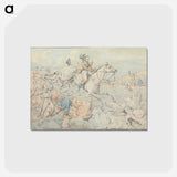 アートポストカード-Some Do and Some Don't: It is All a Notion: Getting Over a Difficulty
 - イェール大学アートギャラリー Postcard.