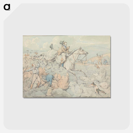 アートポストカード-Some Do and Some Don't: It is All a Notion: Getting Over a Difficulty
 - イェール大学アートギャラリー Postcard.