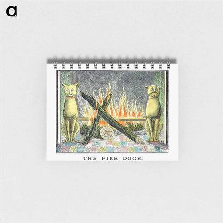 アートメモ帳-Fire Dogs
 - 大英図書館 Memo.