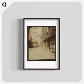 アートポスター-Rue des Prêtres Saint-Severin
 - ウジェーヌ アジェ Poster.