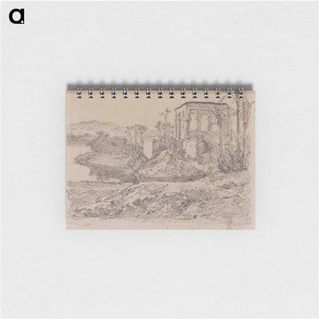 Kiosk of Trajan at Philae - ウジェーヌ ドラクロワ Memo.