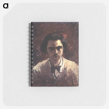 Portrait of Paul Verlaine - ギュスターヴ クールベ Memo.