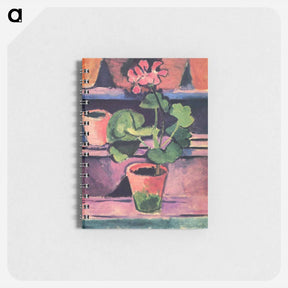 アートメモ帳-Pot of Geraniums - アンリ マティス Memo.