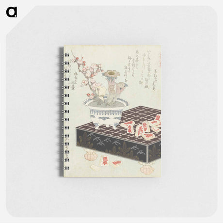 アートメモ帳-A comparison of Genroku poems and shells - 葛飾 北斎 Memo.
