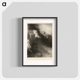 Pilgrim of the Sublunary World - オディロン ルドン Poster.