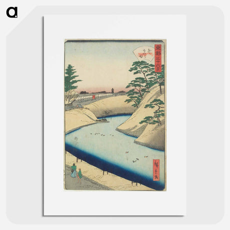 アートポスター-Outer Sakurada
 - 歌川 広重 Poster.