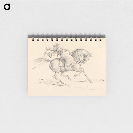 アートメモ帳-Wounded Turkish Cavalryman in Danger of Failling From His Horse
 - イェール大学アートギャラリー Memo.
