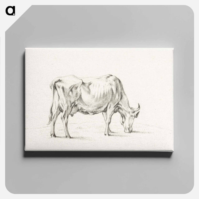 アートパネル-Standing cow - ジャン ベルナール Canvas.