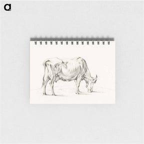 アートメモ帳-Standing cow - ジャン ベルナール Memo.