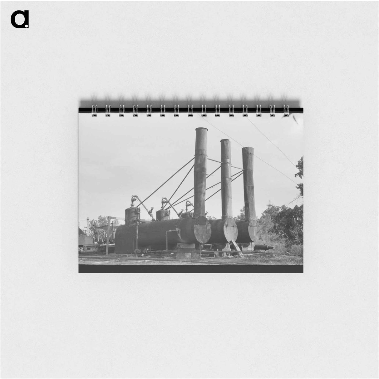 アートメモ帳-Peach Harvest, Delta County
 - ラッセル リー Memo.