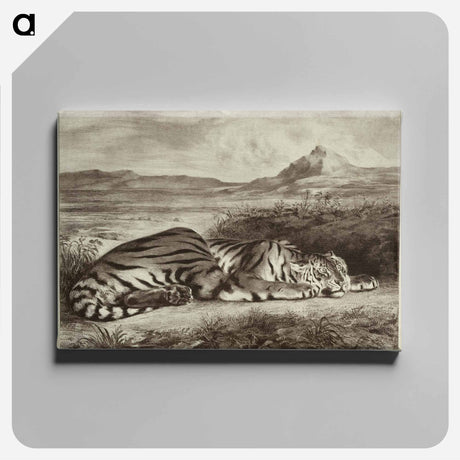 アートパネル-Royal Tiger
 - セントルイス美術館 Canvas.
