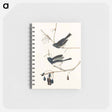 アートメモ帳-Snow Bird from Birds of America
 - アメリカの鳥たち Memo.