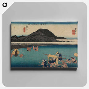 アートパネル-Fuchū, Abekawa
 - 歌川 広重 Canvas.