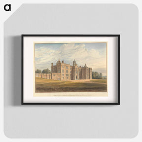 アートポスター-North East View of Beaudesert, Staffordshire; the Seat of the Marquis of Anglesea
 - イェール大学アートギャラリー Poster.